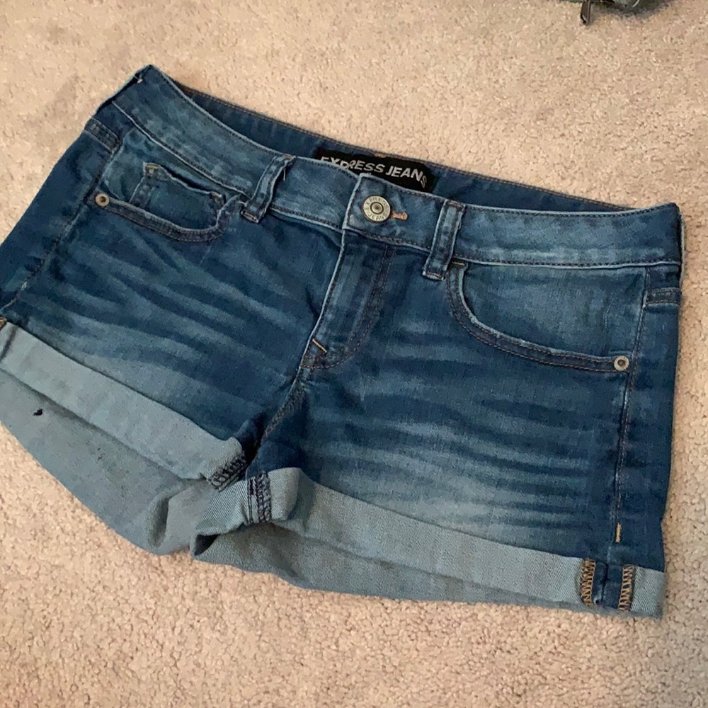 Express Low Rise Shorts